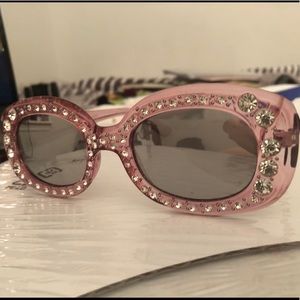 Sparkly Purple Sunglasses